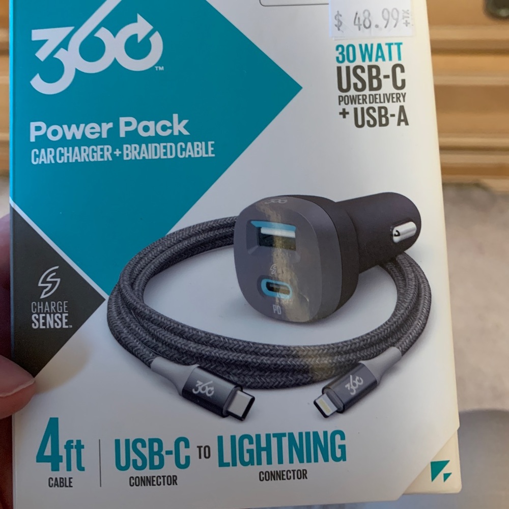 30 watt USB-C for iPhone